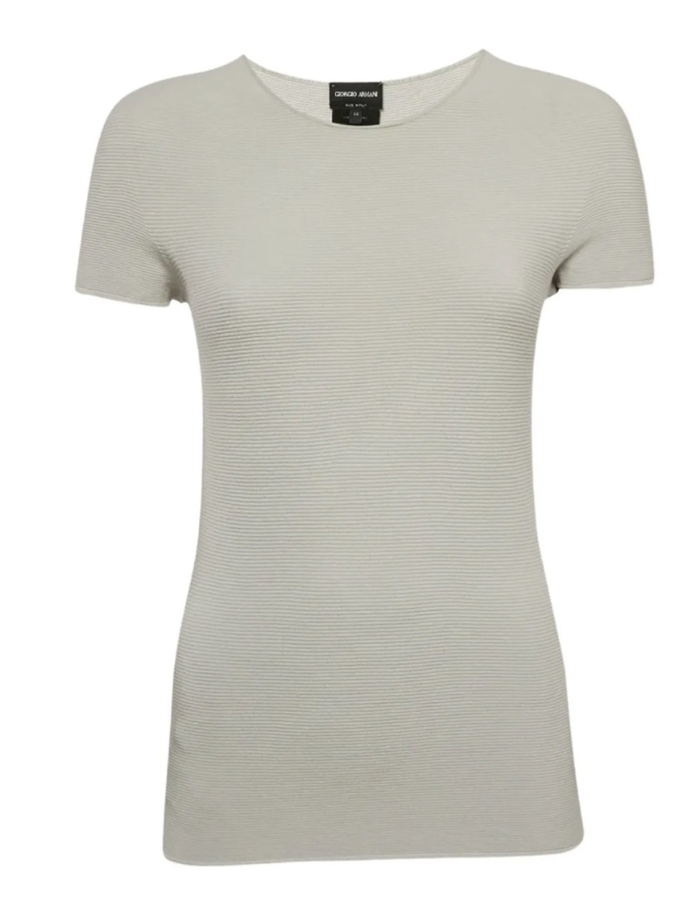 Giorgio Armani Pre-Owned
ribbed cotton T-shirt
$600 summer y2k 90s spring